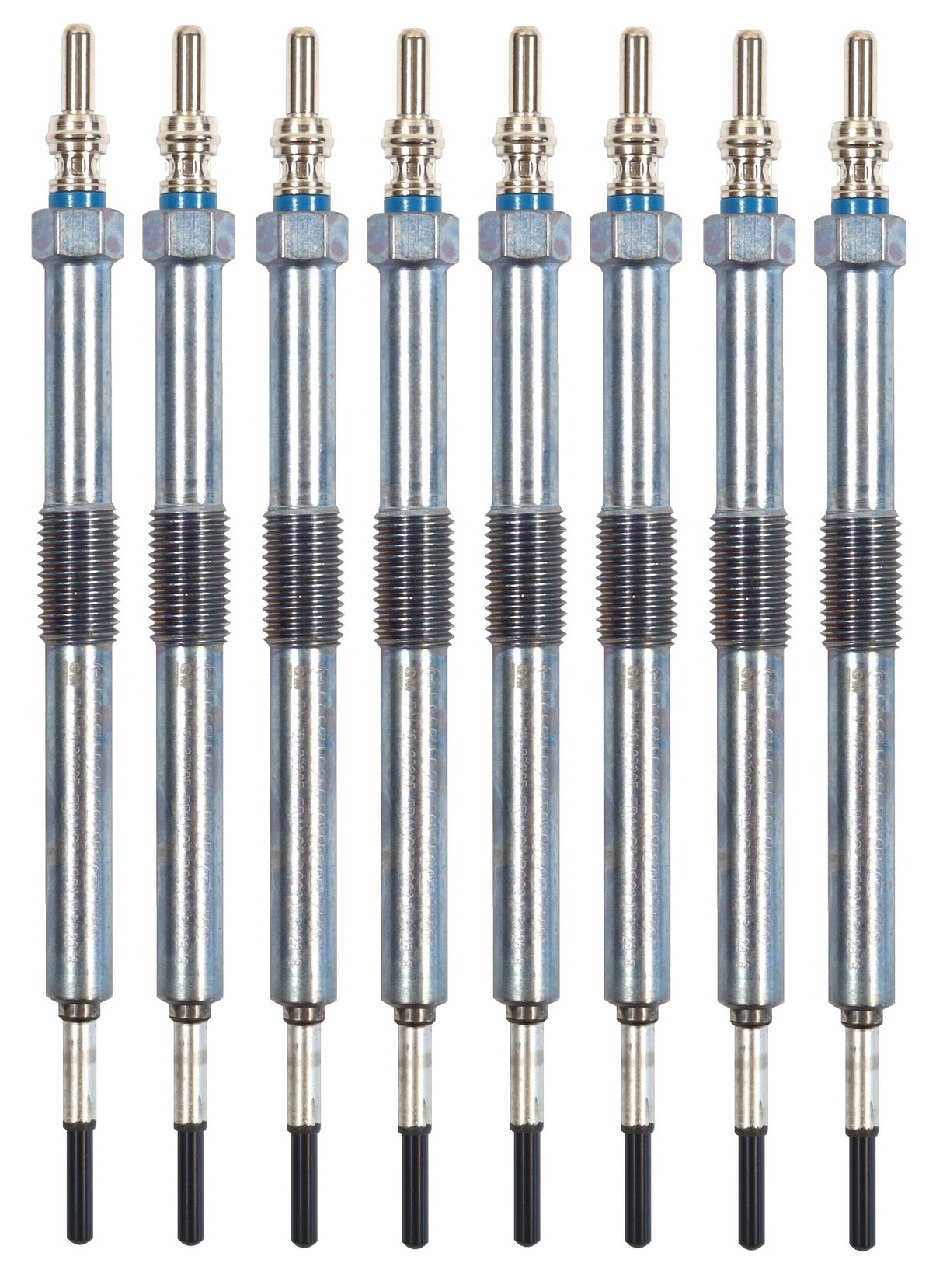 Set of 8 GM 12693207 Glow Plugs 2024–2026 L5P L5D 6.6L Duramax Silverado Sierra
