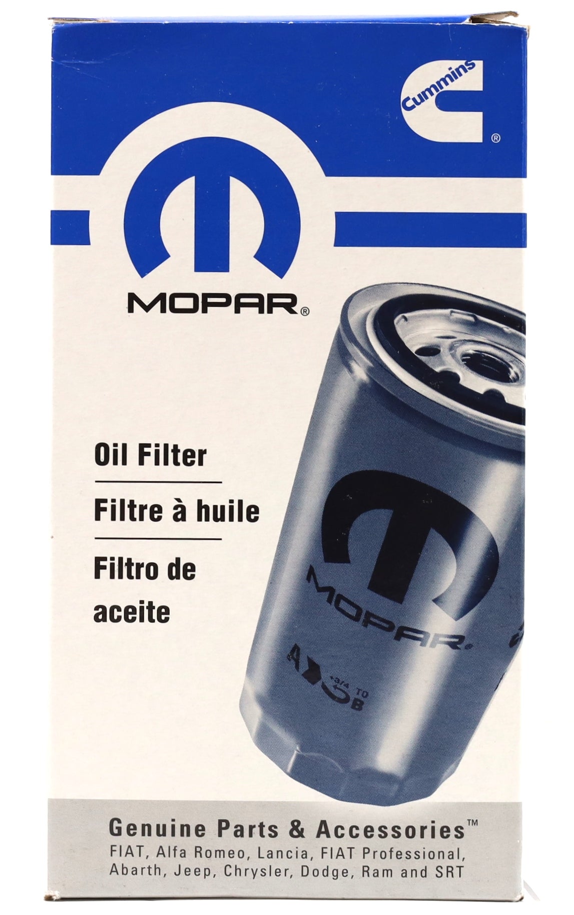Genuine Mopar 05083285AA MO-285 Engine Oil Filter 1989–2024 5.9L 6.7L Cummins