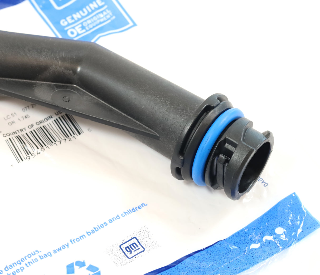 2017-2025 Silverado Sierra L5P Duramax Engine Oil Filler Neck Tube GM 12695942