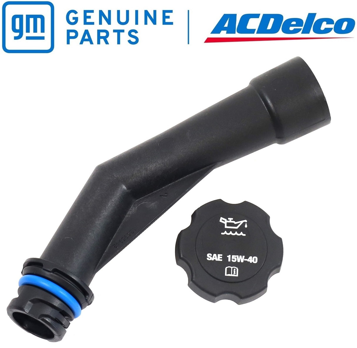 2017-2025 Silverado Sierra L5P Duramax Oil Filler Neck & Cap Kit Genuine OEM GM