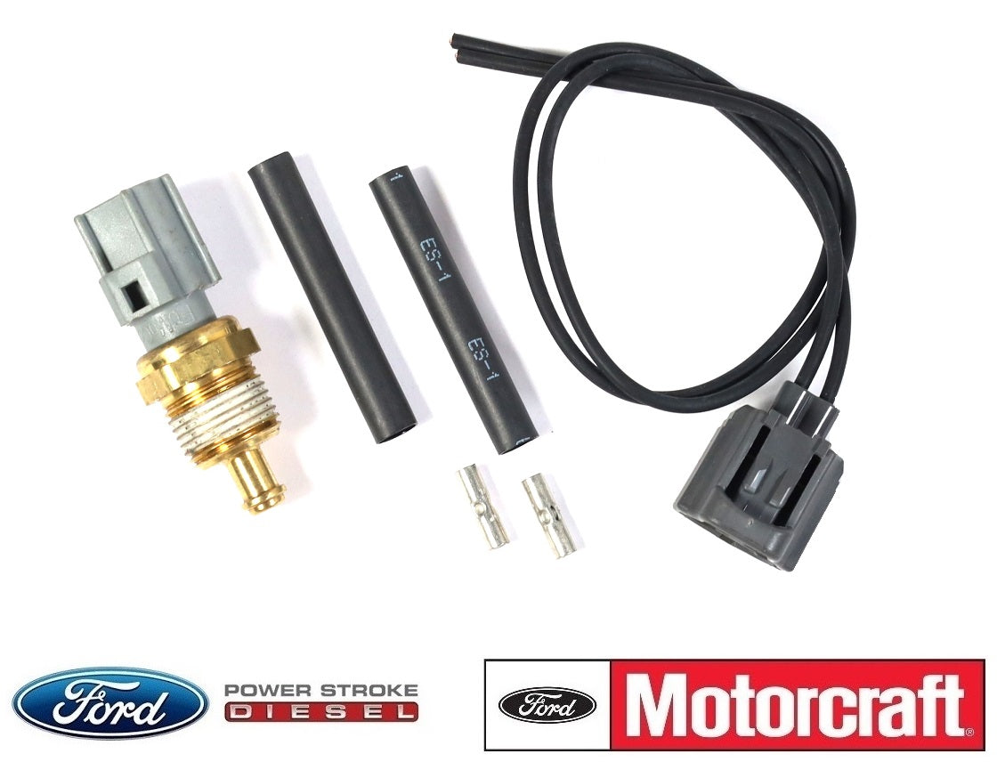 OEM Ford Motorcraft F250 F350 7.3L 6.0L Powerstroke Diesel Oil Temp Sensor Kit