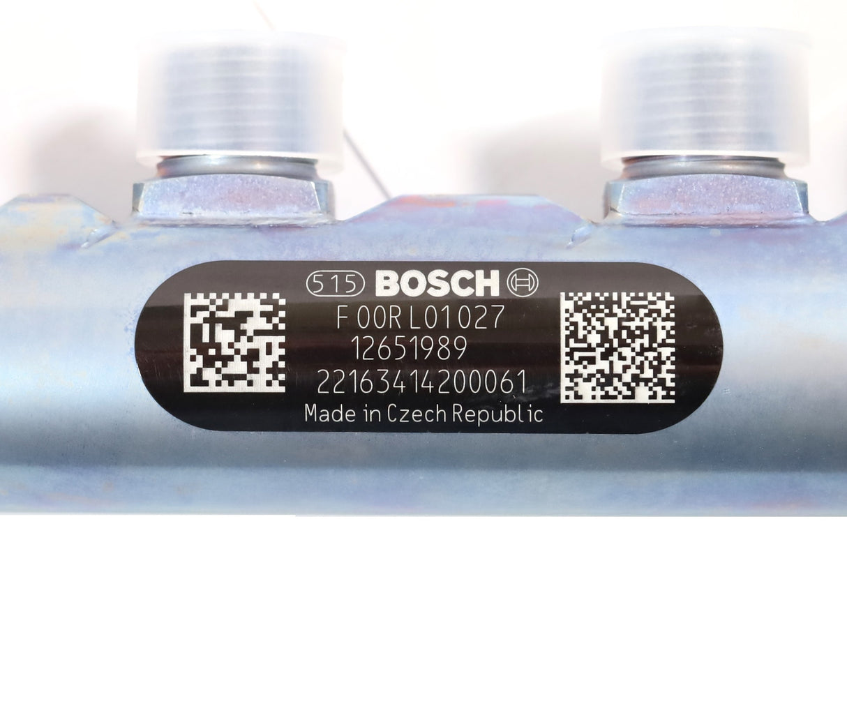 Genuine OEM GM 12651989 BOSCH High Pressure Fuel Rail LH 2011–2016 LML Duramax