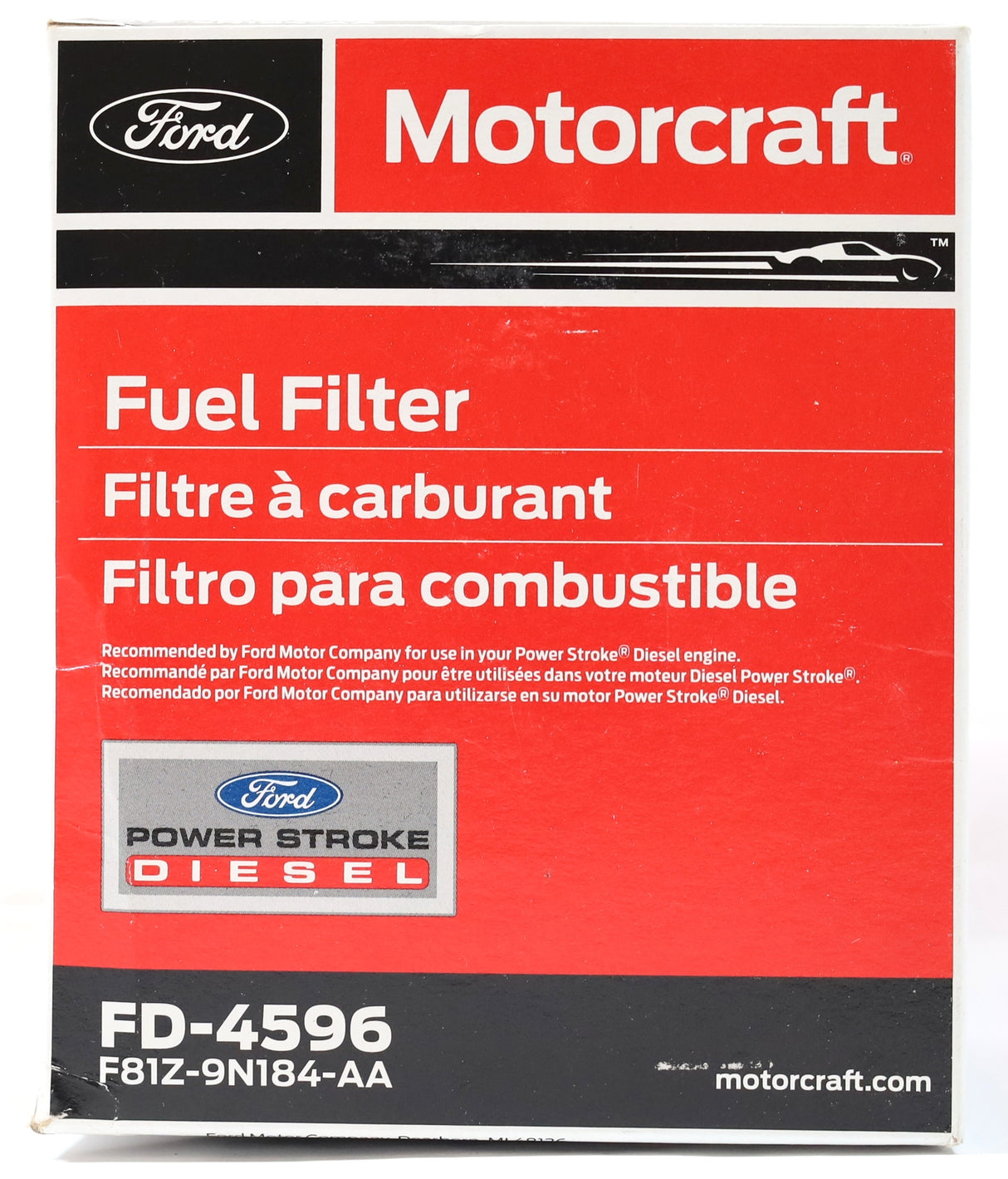 Motorcraft FD-4596 Fuel Filter 1999–2003 7.3L Powerstroke Diesel F81Z-9N184-AA