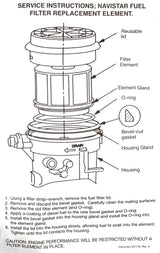 Motorcraft FD-4596 Fuel Filter 1999–2003 7.3L Powerstroke Diesel F81Z-9N184-AA