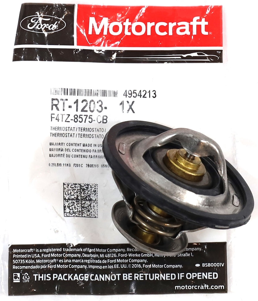 Motorcraft RT-1203 Thermostat 1994-1995 7.3L Powerstroke F4TZ-8575-CB