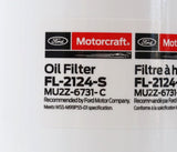 2011-2026 6.7L Ford Powerstroke OEM Motorcraft Oil Filter FL-2124-S / MU2Z-6731-C