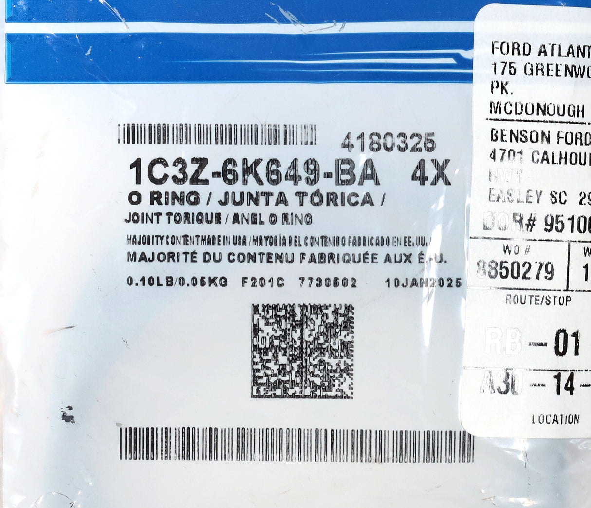 1994-2003 7.3L Powerstroke OEM Ford Engine Oil Cooler & Gasket Seal Kit