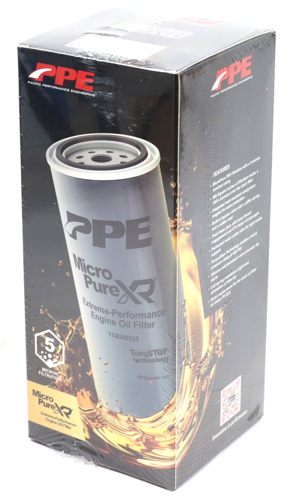 PPE 114000555 Premium High-Efficiency Deep Oil Filter 5 Micron 2001-2019 Duramax
