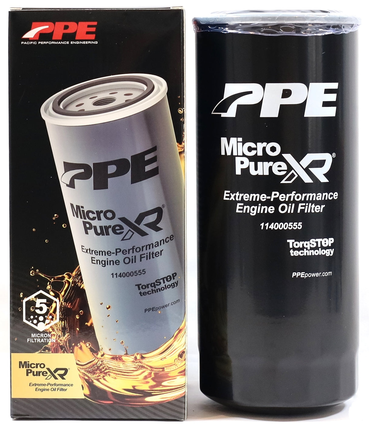 PPE 114000555 Premium High-Efficiency Deep Oil Filter 5 Micron 2001-2019 Duramax