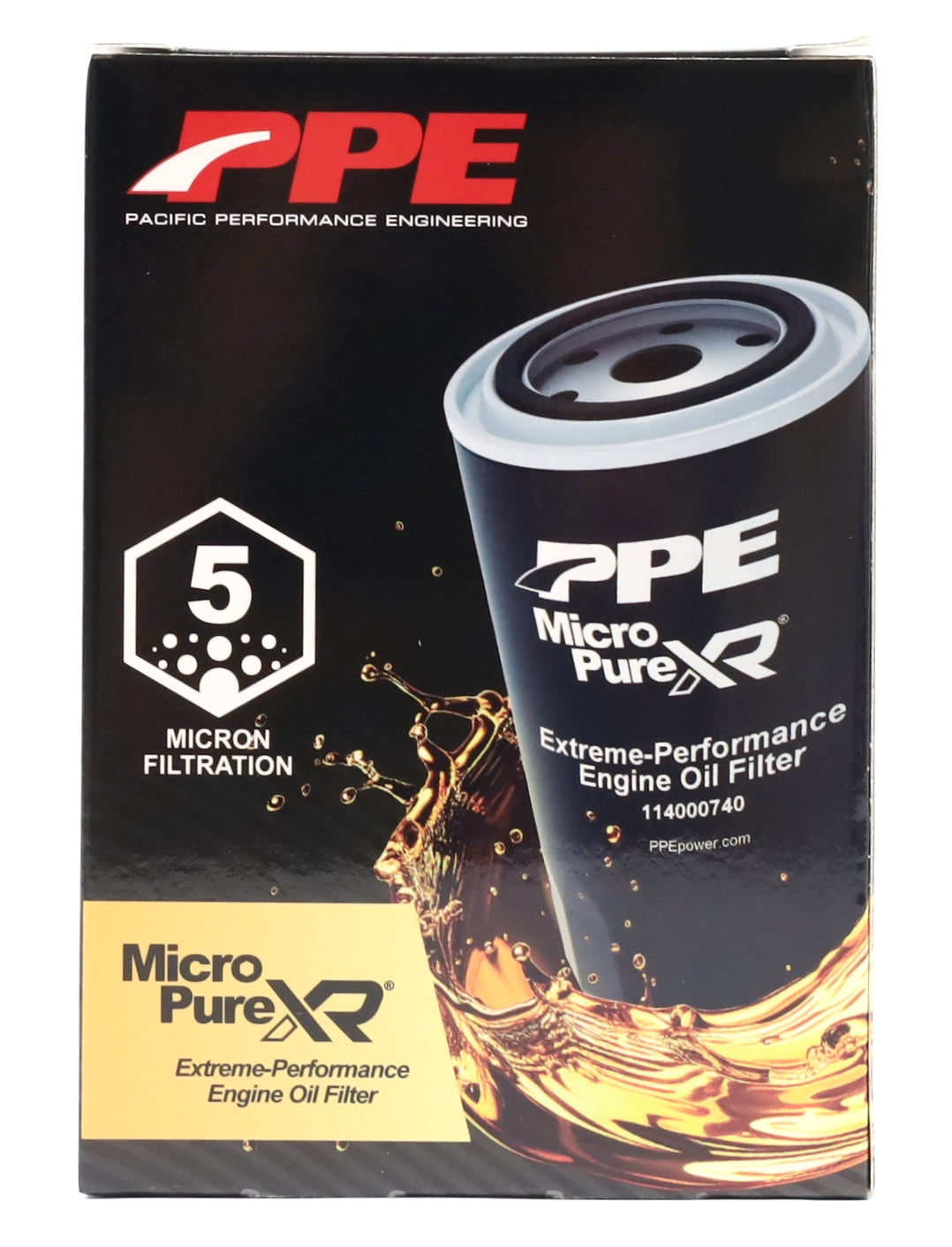PPE 114000740 Premium High-Efficiency Oil Filter 5 Micron 2020-2026 L5P Duramax