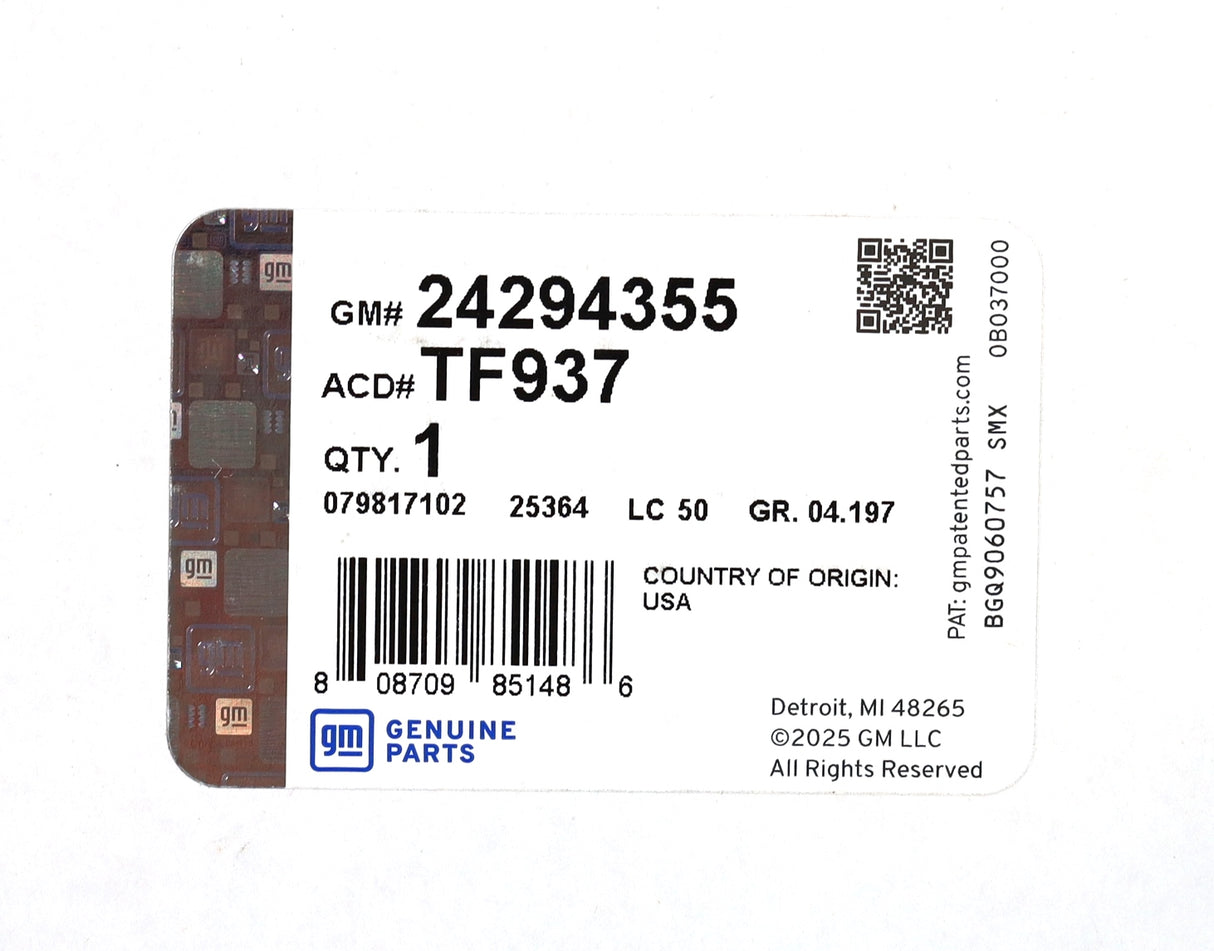 Genuine GM ACDelco 10L80 Transmission Service Kit 2020-2026 LM2 LZ0 3.0L Duramax