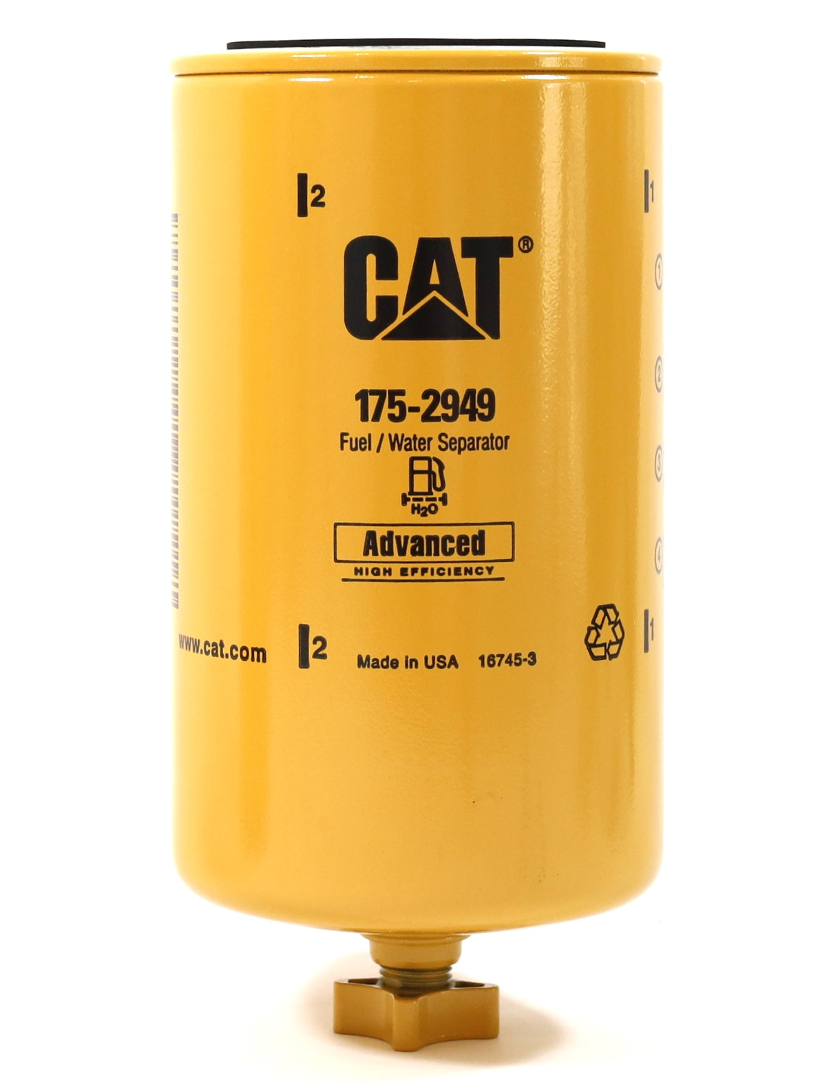 CAT 175-2949 Water Separator & 1R-0750 Fuel Filter Upgrade for FASS Lift Pumps
