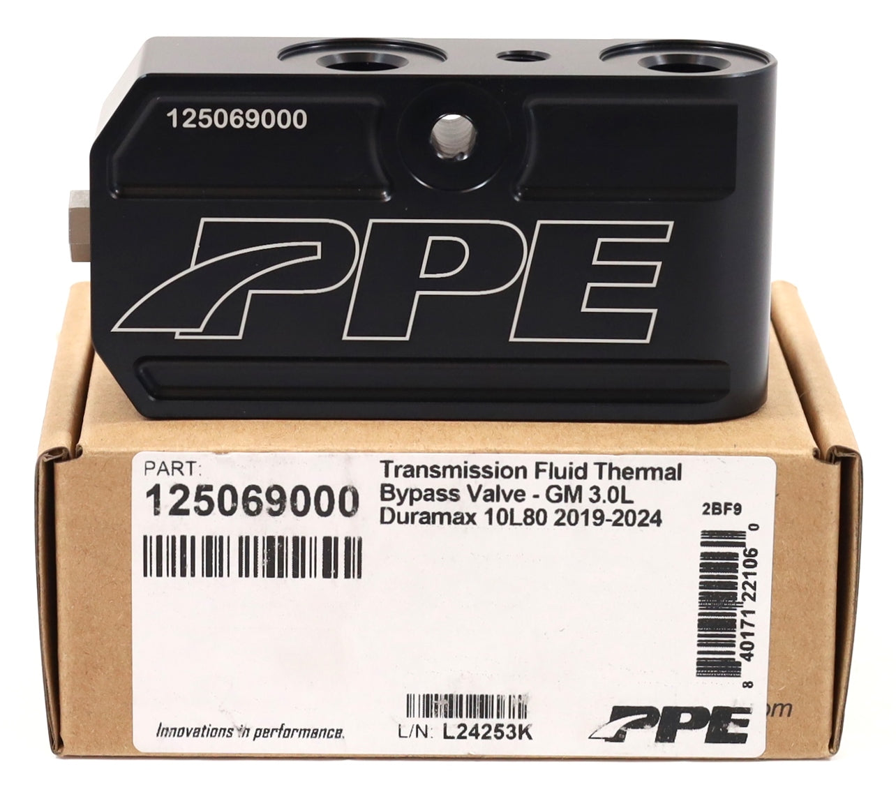 PPE 125069000 10L80 Transmission Fluid Thermal Bypass Valve 2020