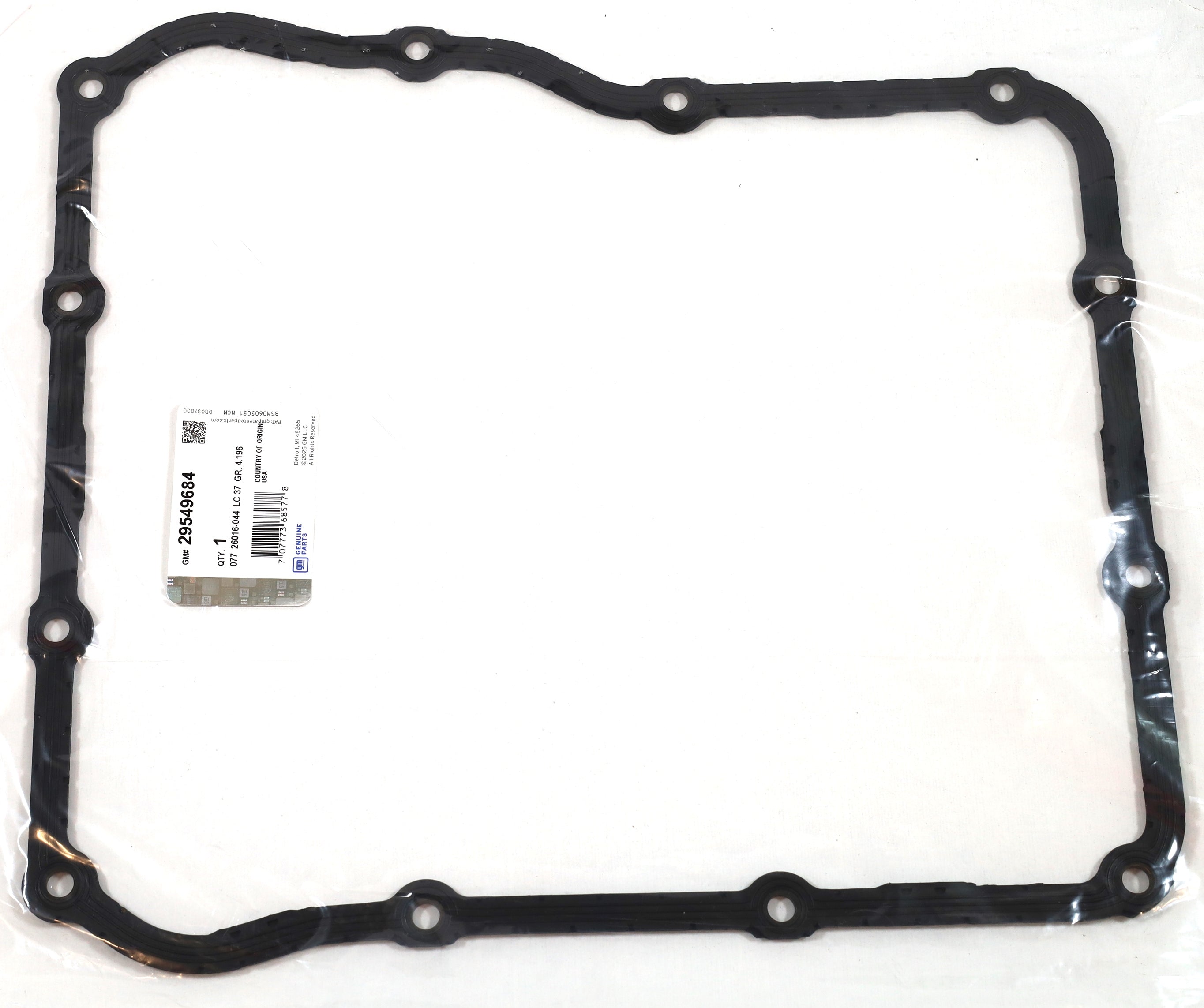 GM 29549684 Allison 1000 Transmission Pan Gasket 2001-2019 Duramax