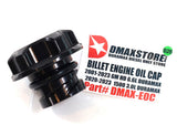 DmaxStore Billet Aluminum Black Oil Cap 2020-2026 3.0L Duramax LM2 LZ0