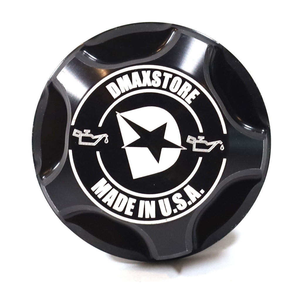 DmaxStore Billet Aluminum Engine Oil Cap 2001–2026 Duramax LB7 LLY LBZ LMM LML L5P