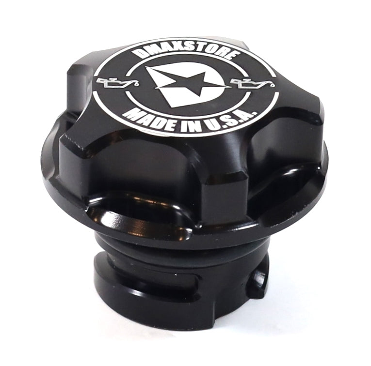 DmaxStore Billet Aluminum Engine Oil Cap 2001–2026 Duramax LB7 LLY LBZ LMM LML L5P