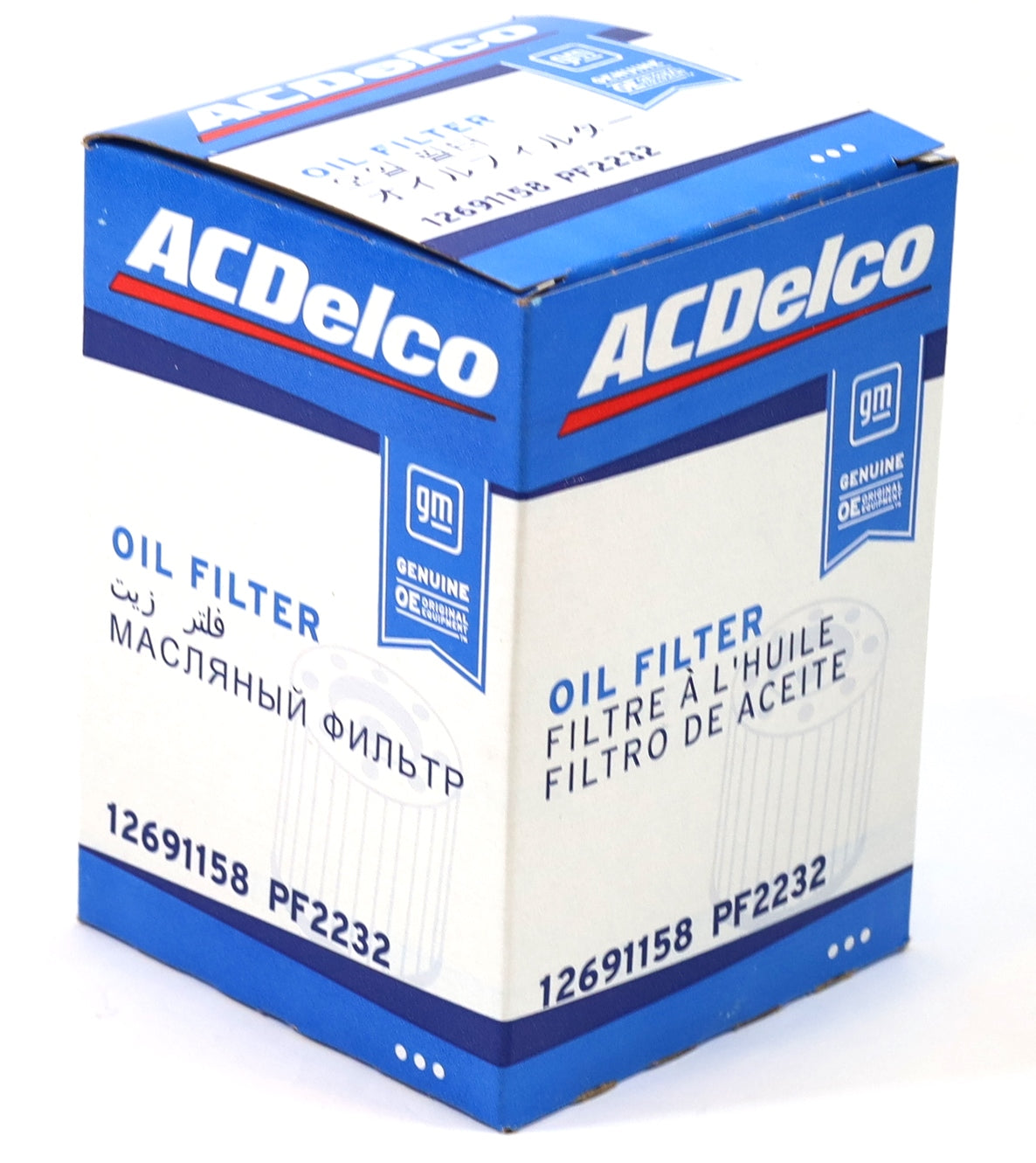 ACDelco PF2232 Oil Filter 01–19 Duramax LB7 LLY LBZ LMM LML L5P Silverado Sierra