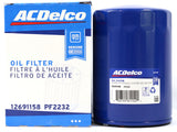 ACDelco PF2232 Oil Filter 01–19 Duramax LB7 LLY LBZ LMM LML L5P Silverado Sierra