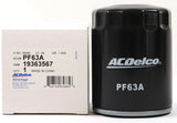 2020+ L5P Duramax Engine Oil Filter Genuine OEM GM ACDelco 19363567 / PF63A