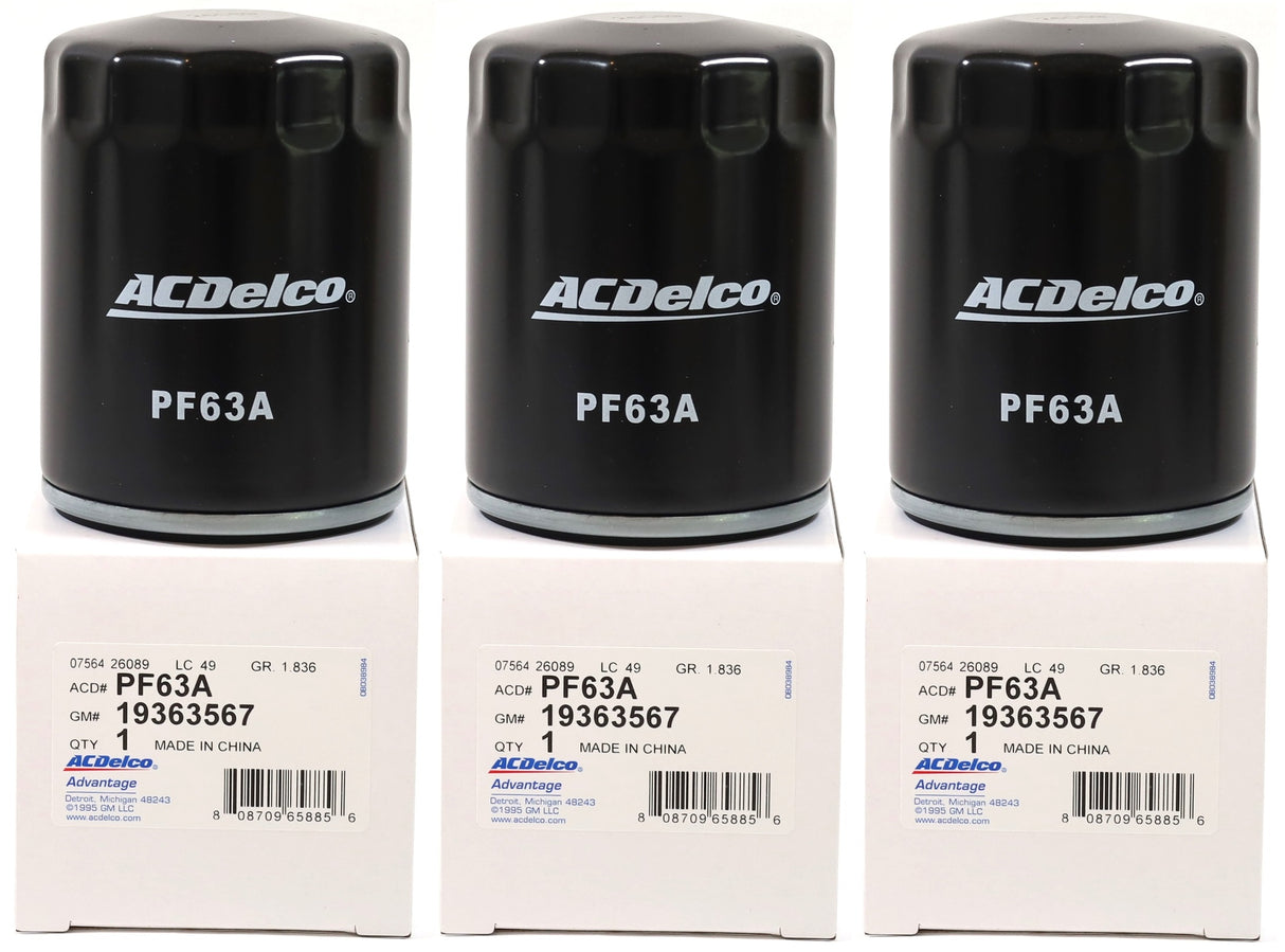 2020+ L5P Duramax Engine Oil Filter Genuine OEM GM ACDelco 19363567 / PF63A