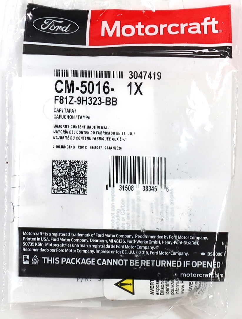 Motorcraft CM-5016 FPR Fuel Pressure Relief Valve Cap 1999-2003 7.3L Powerstroke