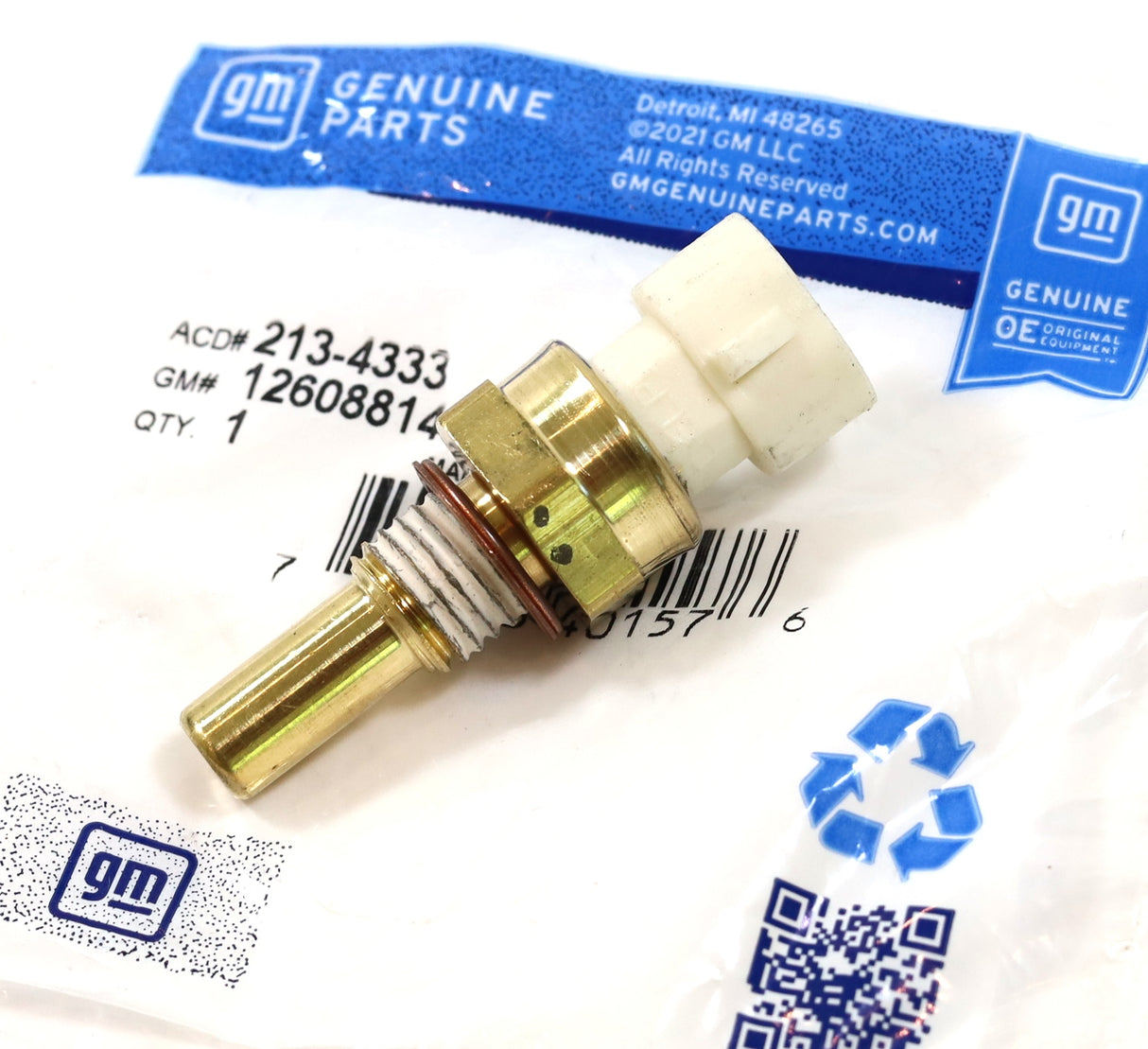 GM 12608814 / 213-4333 Coolant Temperature Sensor 2011-2016 LML Duramax