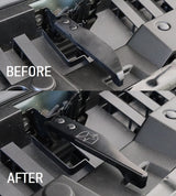 DmaxStore Billet Hood Latch Black 2020-2026 Silverado Sierra Duramax L5P LM2 LZ0