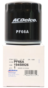 2020–2026 LM2 LZ0 3.0L Duramax Oil Filter GM ACDelco PF66A / 19458926