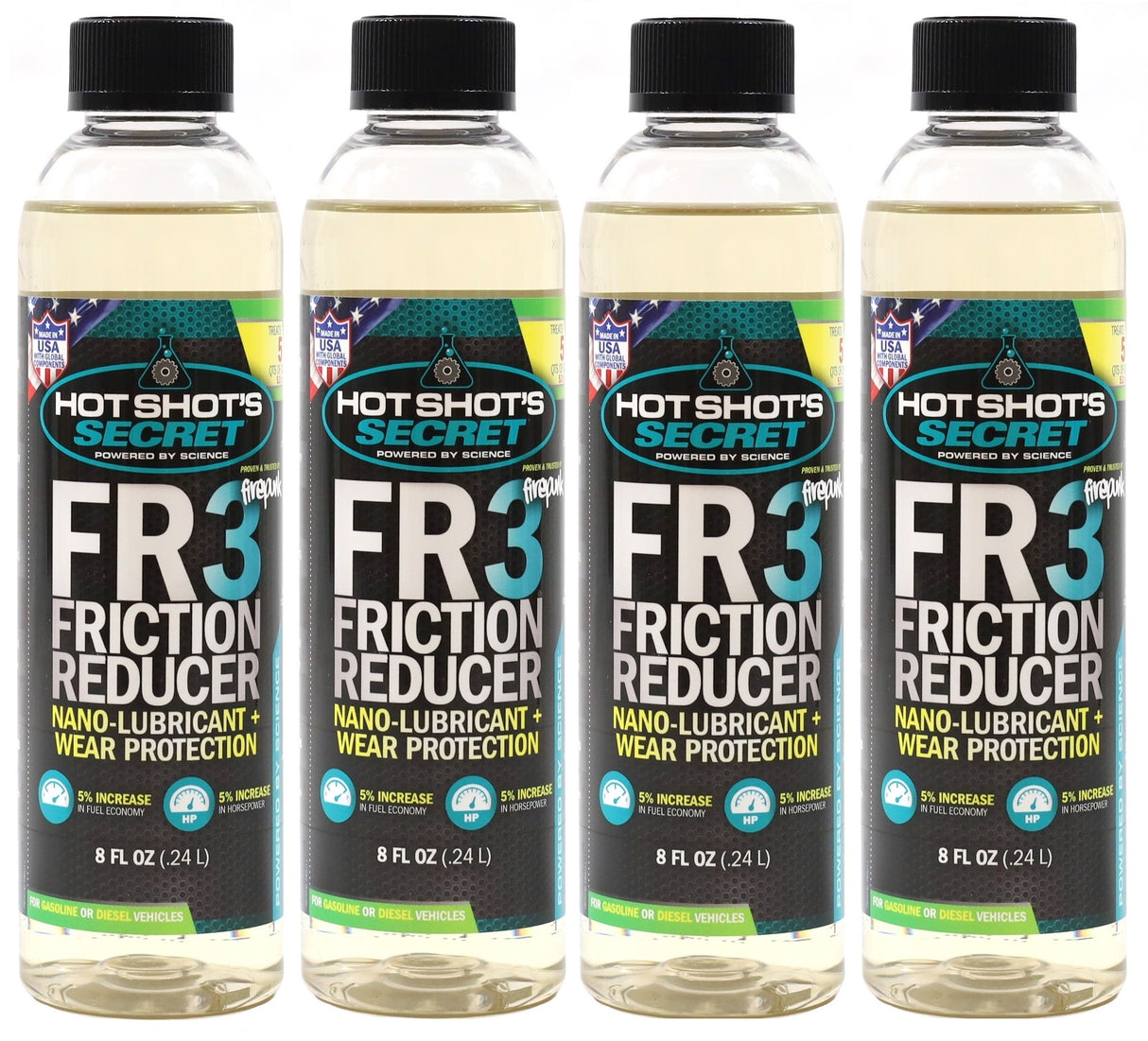 Hot Shot's Secret FR3 Friction Reducer Engine Oil Additive