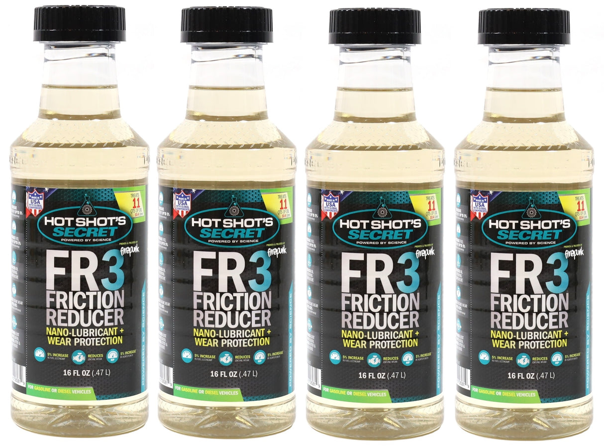 Hot Shot's Secret FR3 Friction Reducer Engine Oil Additive