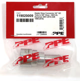 PPE 119020009 Stainless Heater Hose Connector 2001-2026 Duramax