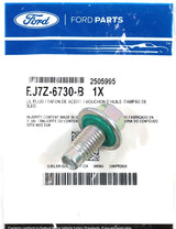 Ford EJ7Z-6730-B Engine Oil Drain Plug 2018-2021 F-150 3.0L Powerstroke