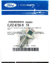 Ford EJ7Z-6730-B Engine Oil Drain Plug 2018-2021 F-150 3.0L Powerstroke