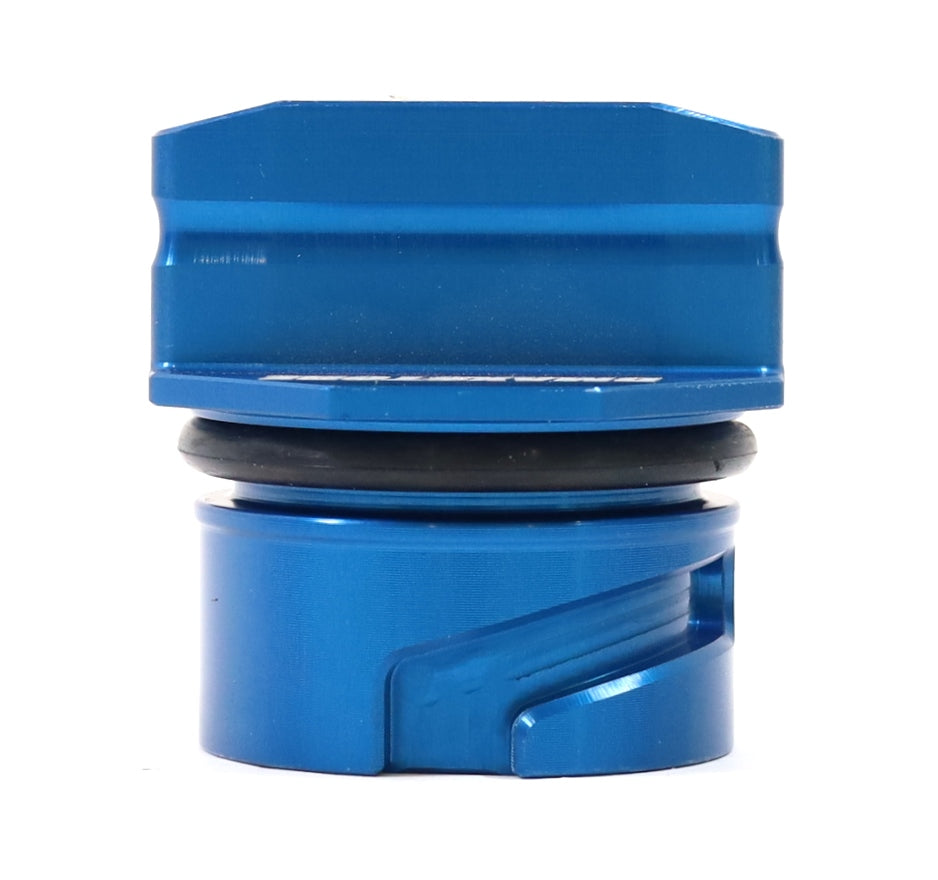 DmaxStore Billet Aluminum DEF Cap 2011–2019 LML L5P Duramax Silverado Sierra HD