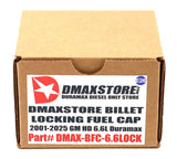 DmaxStore Locking Billet Fuel & DEF Cap Bundle 2020-2026 L5P Duramax Diesel