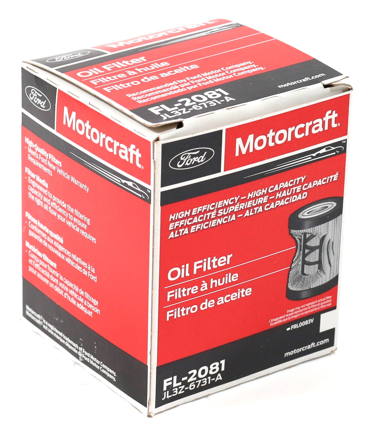 Ford Motorcraft FL-2081 Engine Oil Filter 2018-2021 F-150 3.0L Powerstroke