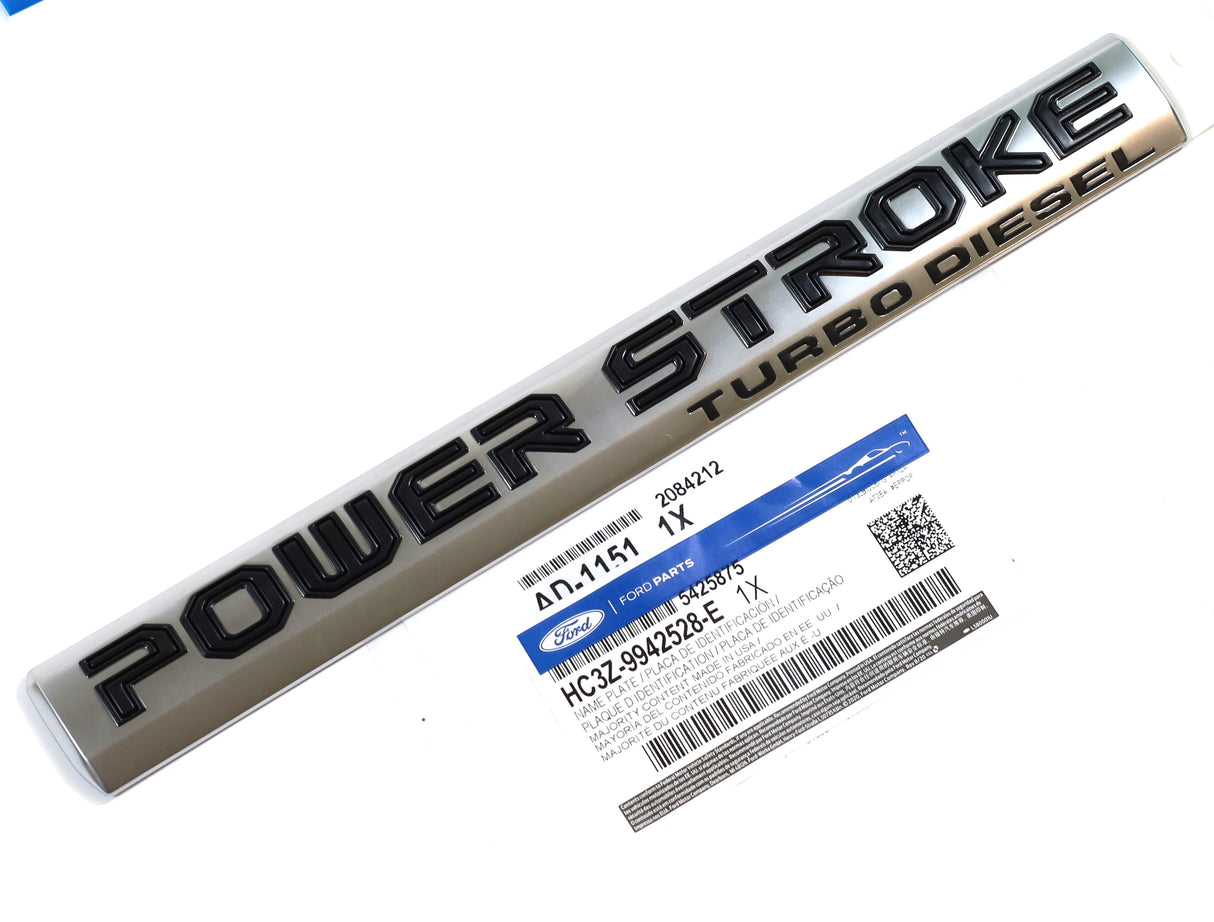 Genuine Ford HC3Z-9942528-E 6.7L Powerstroke Turbo Diesel Emblem 2017-2021 OEM