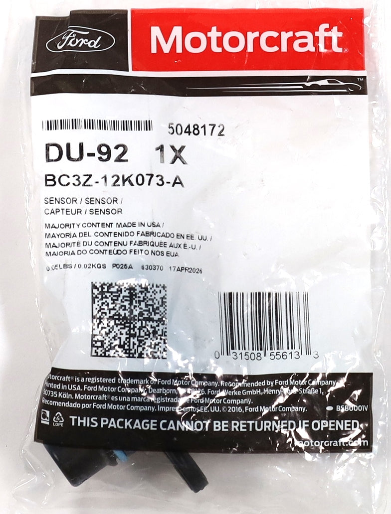 Genuine Motorcraft DU-92 Camshaft Cam Position Sensor 2011-2019 6.7L Powerstroke