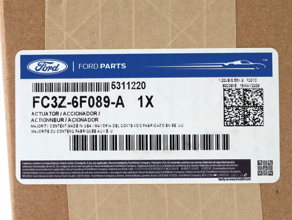 Ford FC3Z-6F089-A Turbo Wastegate Actuator 2011-2019 6.7L Powerstroke