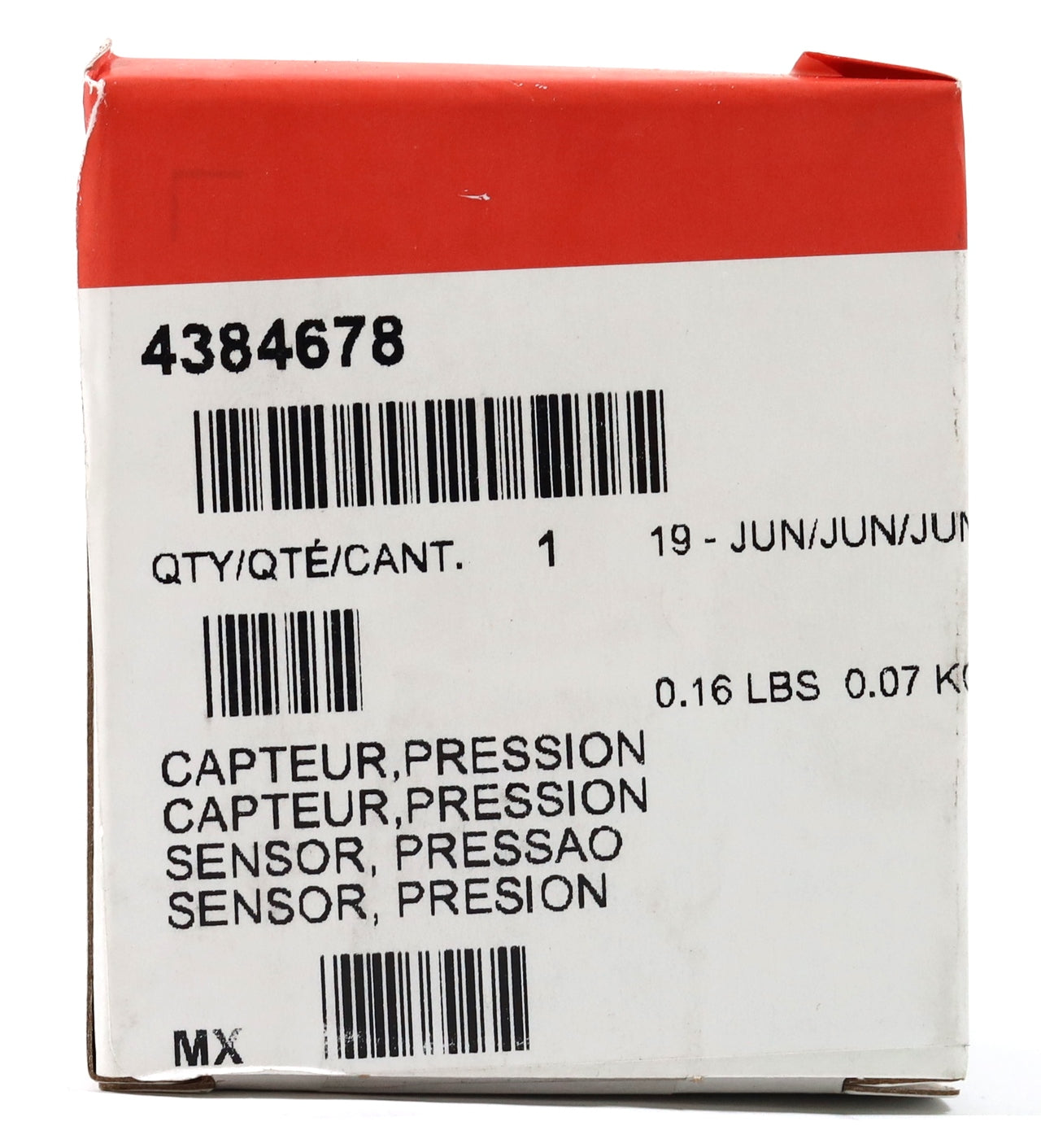 Cummins 4384678 Exhaust Back Pressure EBP Sensor 2019-2022 Ram 6.7