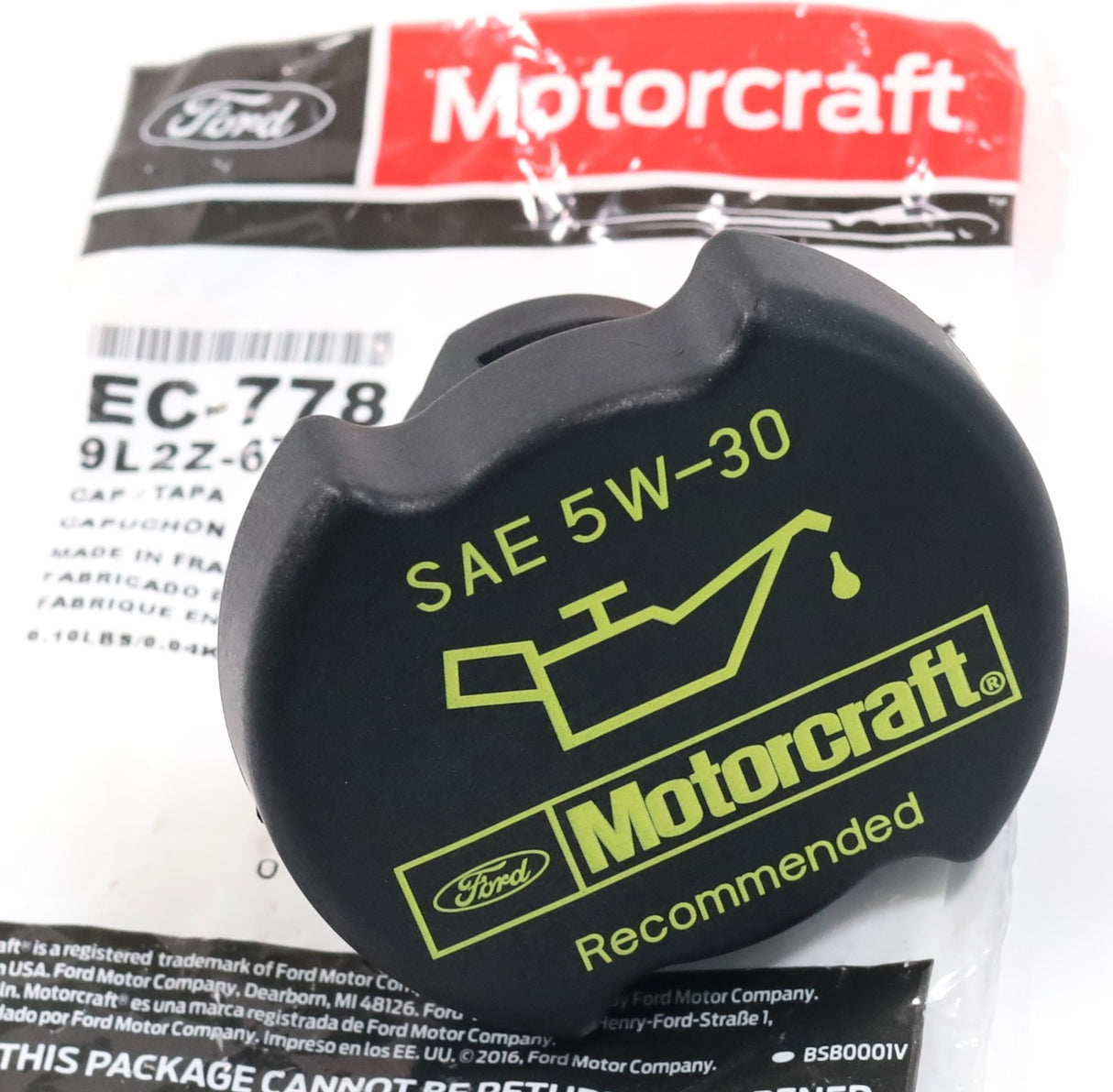 Ford Motorcraft EC-778 Engine Oil Filler Cap 2018-2021 F-150 3.0L Powerstroke