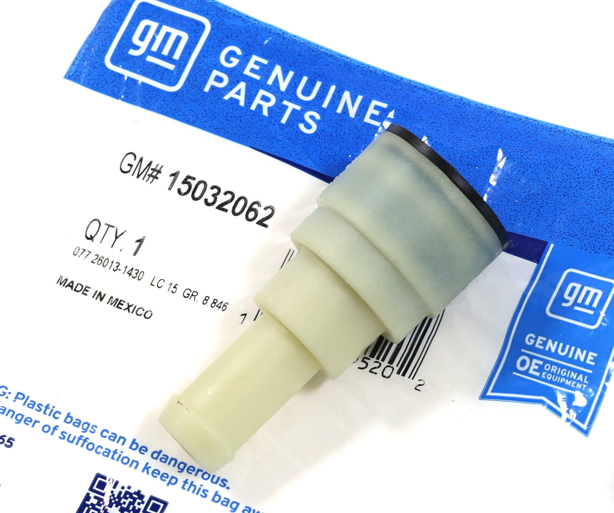 Genuine GM 15032062 Heater Hose Connector 2001-2026 Duramax LB7 LLY LBZ LMM L5P