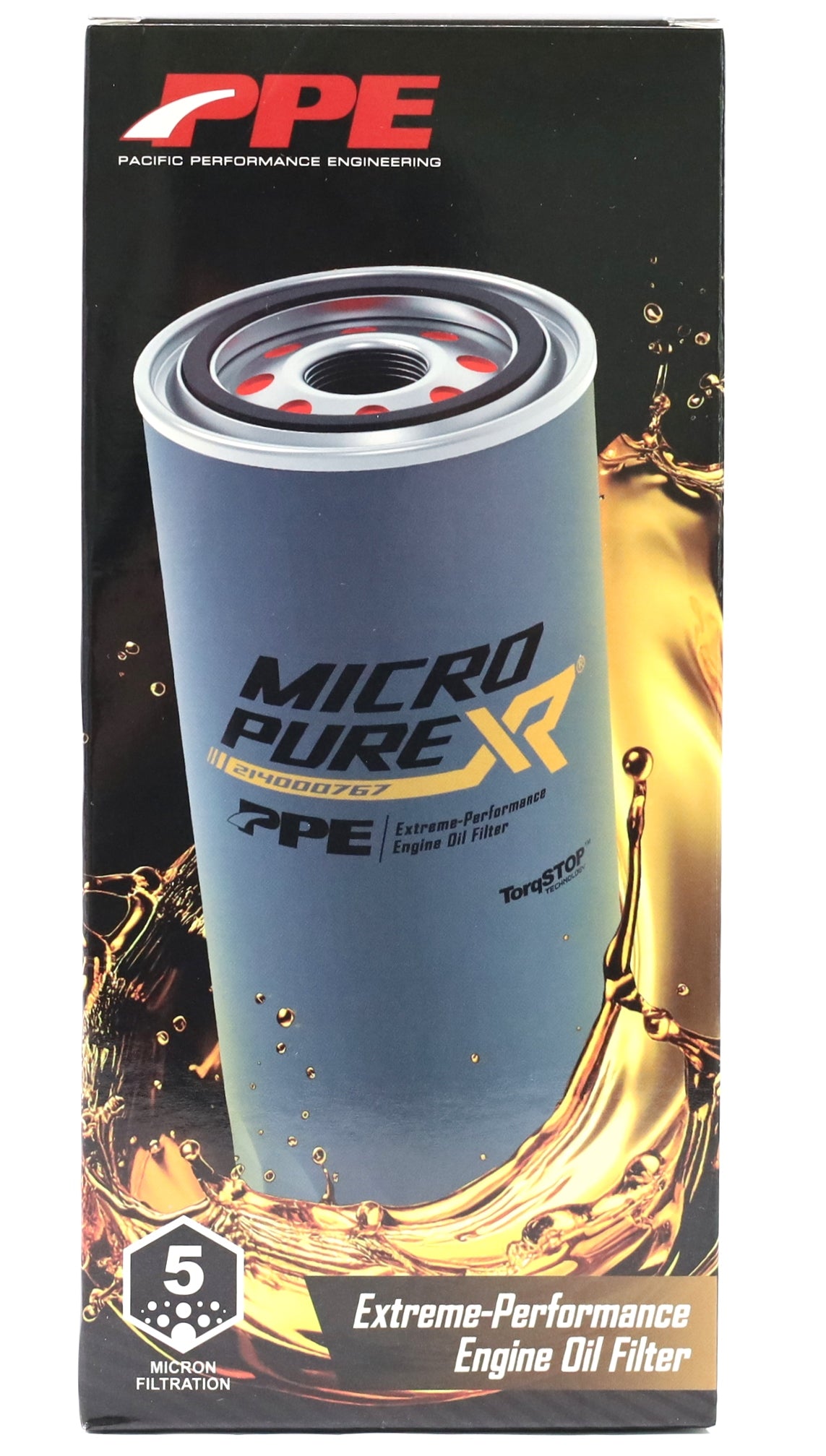 PPE 214000767 MicroPure 5 Micron Oil Filter 1989-2024 5.9L 6.7L Cummins Diesel
