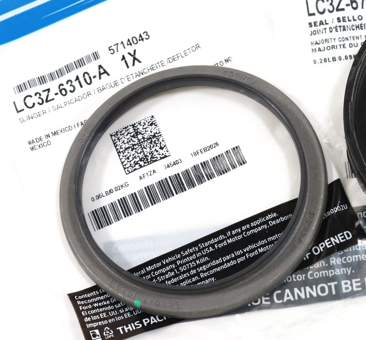 Ford LC3Z-6700-C Front Crankshaft Seal 2020-2026 6.7L Powerstroke Diesel