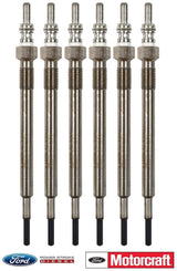 2018-2021 Ford F-150 3.0L Powerstroke Diesel Glow Plugs Set of 6 Motorcraft ZD-22