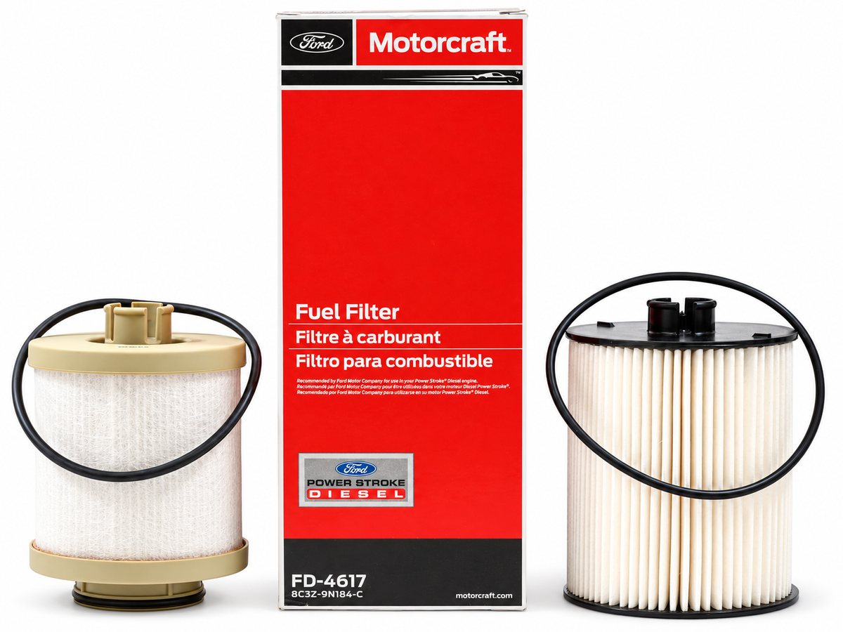 Motorcraft FD-4617 Fuel Filter Kit 2008-2010 6.4L Powerstroke 8C3Z-9N184-C