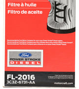 Motorcraft FL-2016 Oil Filter 2003-2010 6.0L 6.4L Powerstroke 3C3Z-6731-AA