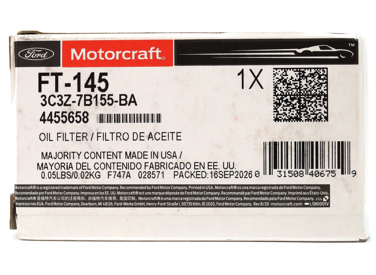 Motorcraft FT-145 External 5R110 Filter 2003-2007 6.0L Powerstroke 3C3Z-7B155-BA