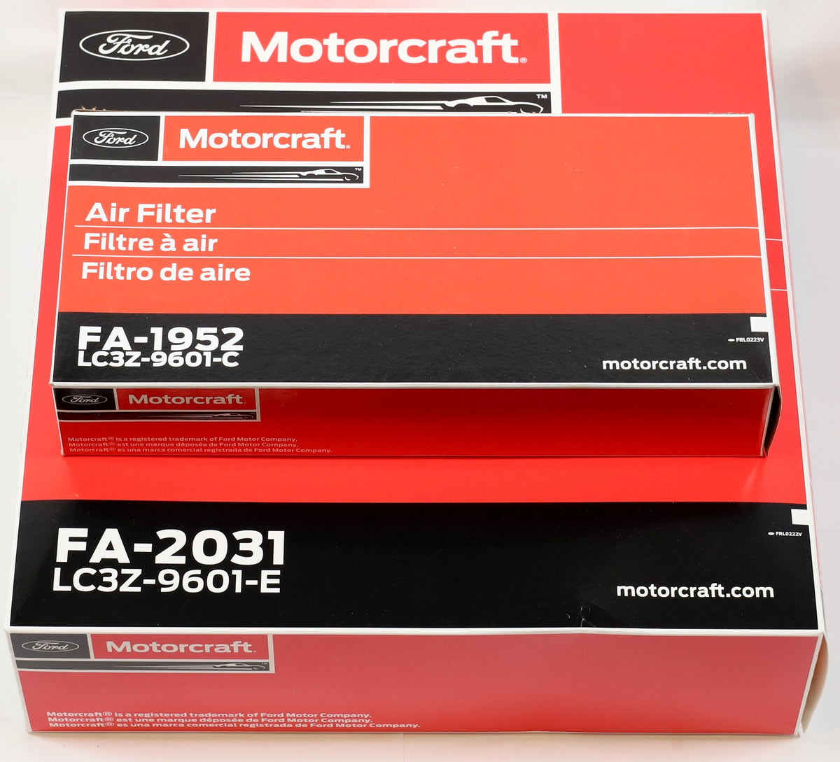 Ford Motorcraft FA-2031 FA-1952 Engine Air Filter Kit 2020-2026 6.7L Powerstroke